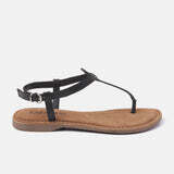 Lazamani ladies sandals - Lazamani zwart