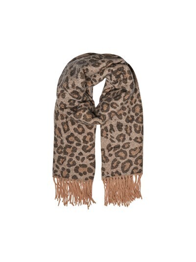 Pieces PCJIRA WOOL SCARF NOOS Natural/LEO 17083758