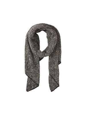 Pieces PCPYRON STRUCTURED LONG SCARF NOOS : Whitecap Gray 17105988