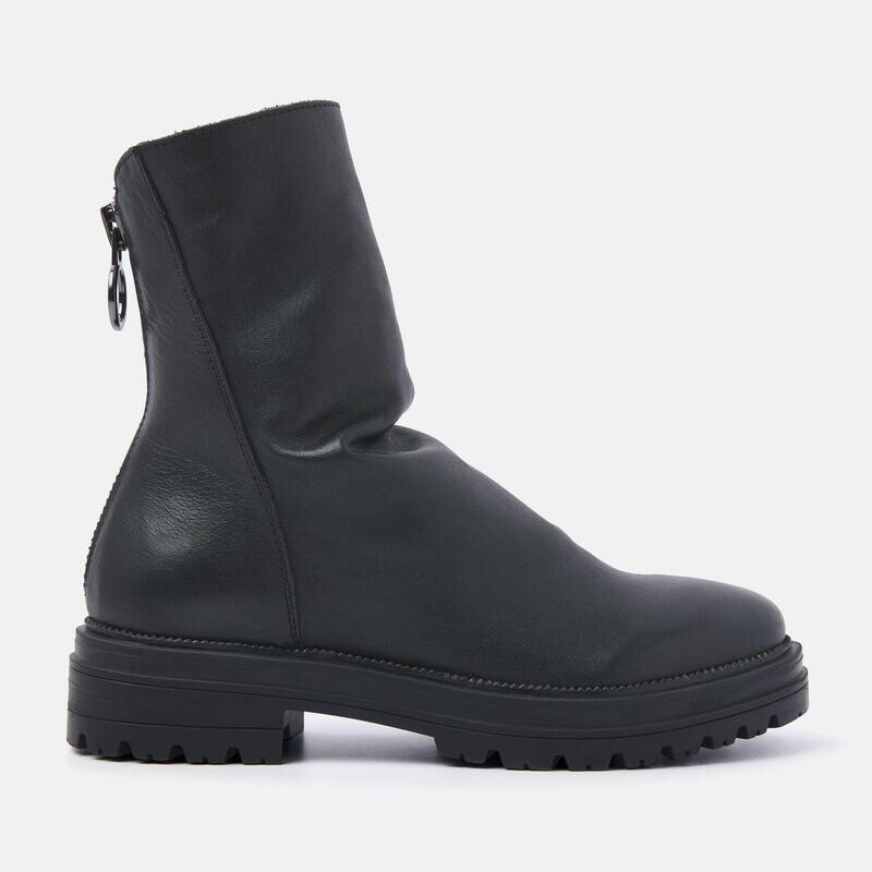 Lazamani Booties Back Zip zwart 85.415