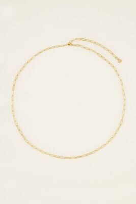 My Jewellery Necklace custom charms goud MJ07371