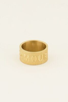 My Jewellery Ring l'amour goud MJ07478