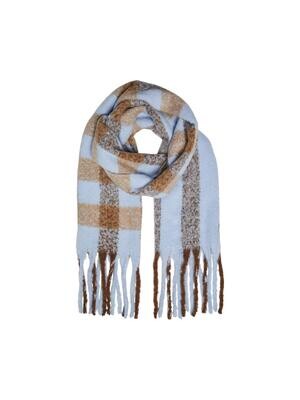Pieces PCNATRICE LONG SCARF BC blauw 17127759
