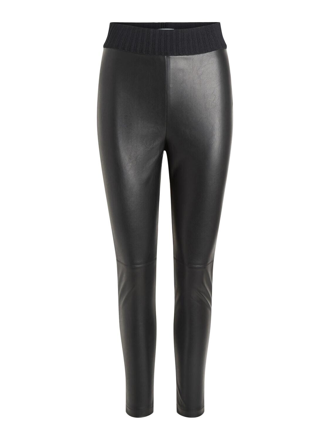 VILA VIDAGMAR RWRE COATED LEGGING Black 14082420