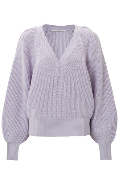 YaYa V-neck sweater ls ORCHID PETAL PURPLE 01-000171-301