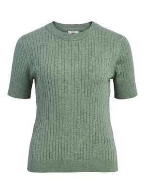 Object OBJNOELLE S/S KNIT T-SHIRT NOOS Vineyard Green/MELAN 23040626