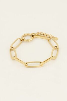 My Jewellery Bracelet big chain goud MJ07794
