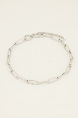 My Jewellery Necklace big chain zilver MJ07793