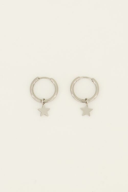 My Jewellery Earrings with star zilver MJ07890