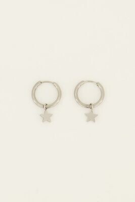 My Jewellery Earrings with star zilver MJ07890