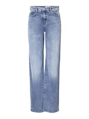 Noisy May NMYOLANDA NW WIDE JEANS AZ236LB NOO: Light Blue Denim 27025064