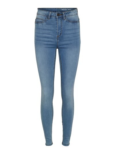 Noisy May NMCALLIE HW SKINNY JEANS VI059LB NO: Light Blue Denim 27010813