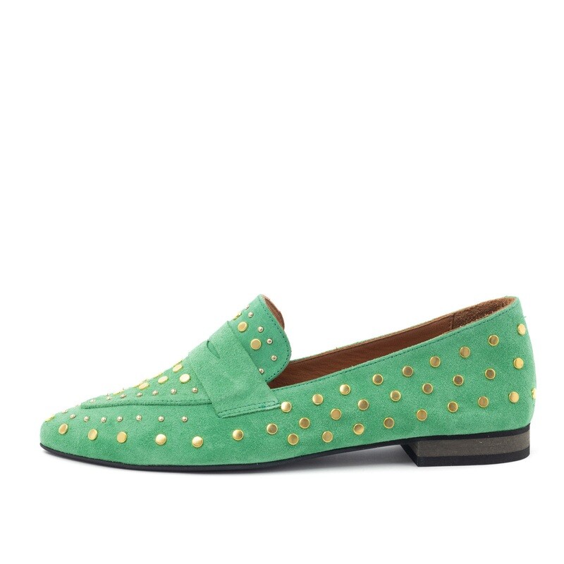 Babouche Lifestyle Loaver groen G4604-2