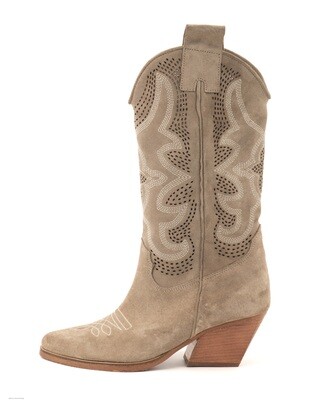 Babouche Lifestyle Cowboy boots beige 1517-2