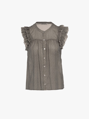 Beaumont Amsterdam Violet blouse sleeveless kitt BC31320231
