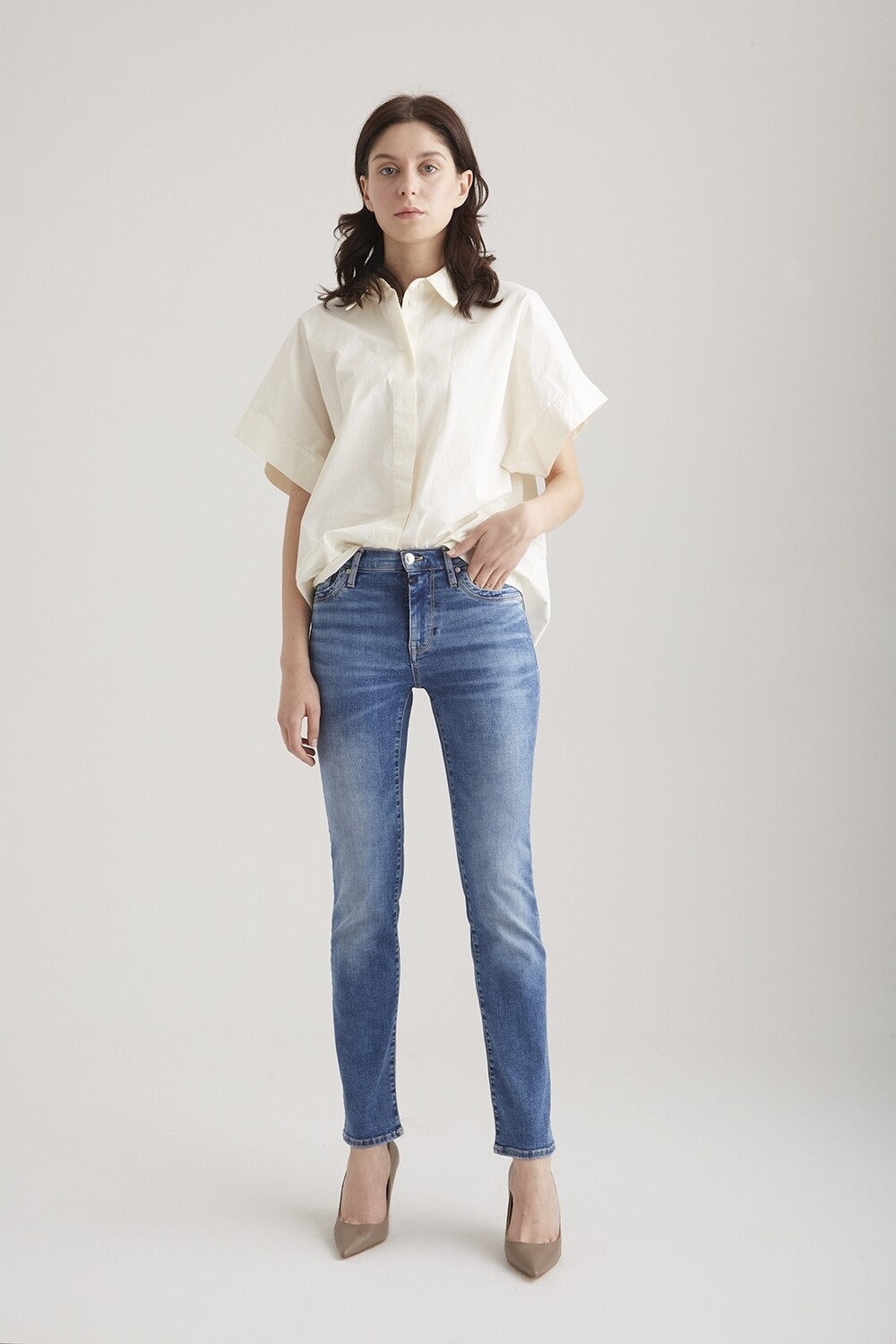 COJ Denim Hannah - Cup of Joe blauw Hannah-COJ