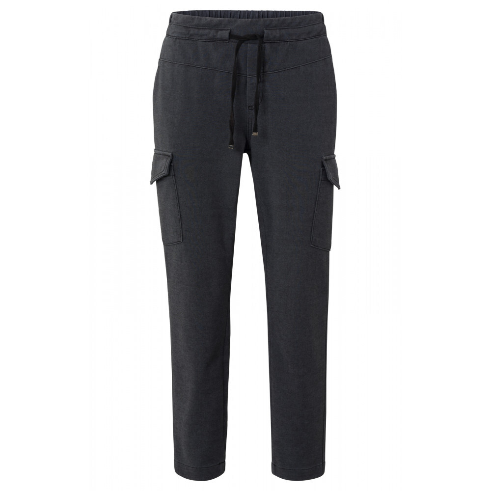 YaYa Jersey cargo trousers BEAUTY BLACK 01-309040-303