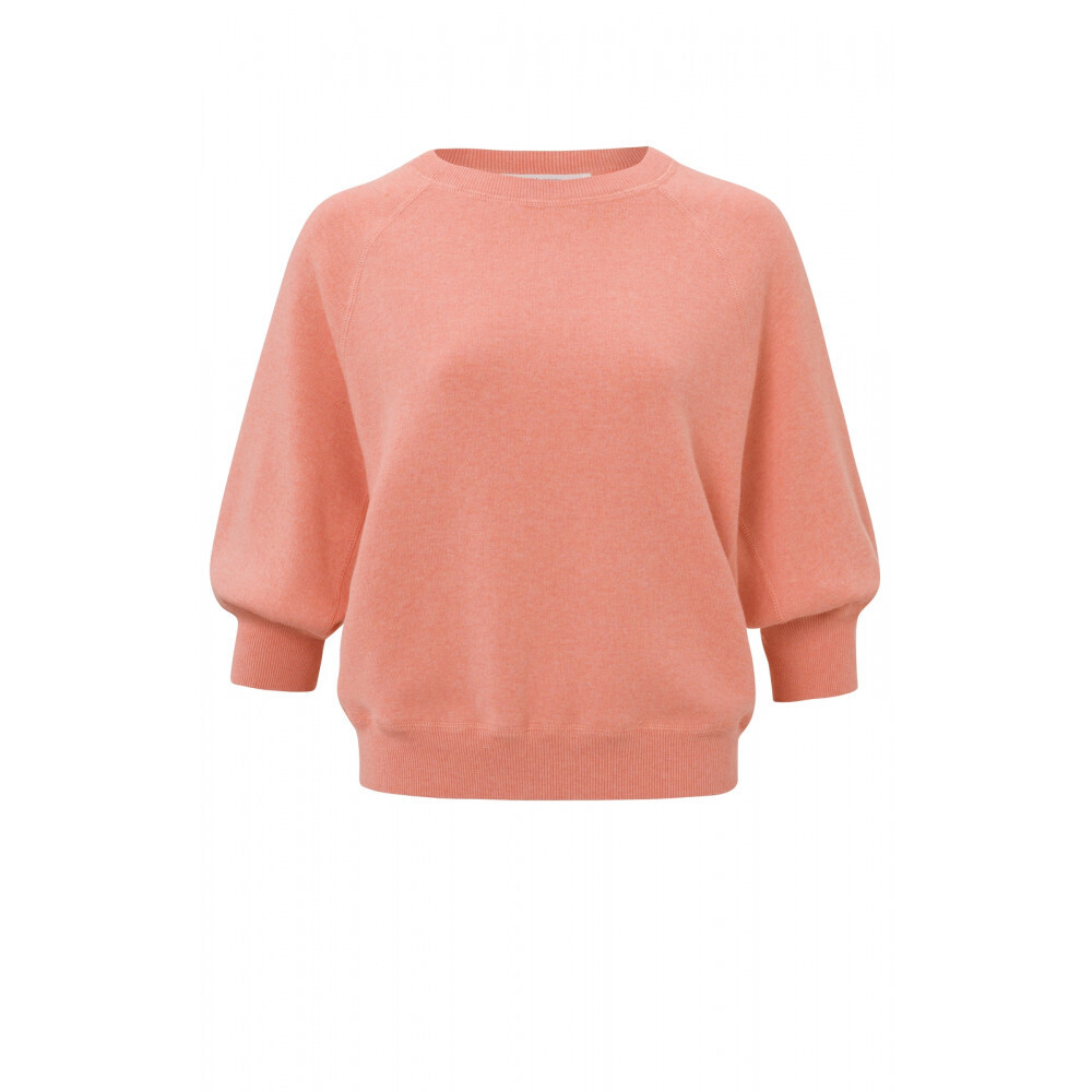 YaYa Sweater with raglan sleeves BLOOMING DAHLIA PINK 01-000225-304