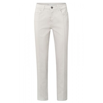 YaYa Colored straight denim w. pint SUMMER SAND 01-311029-304