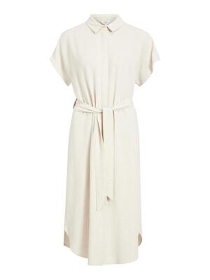 Object OBJSANNE ADIL SHIRT DRESS NOOS Sandshell 23040655