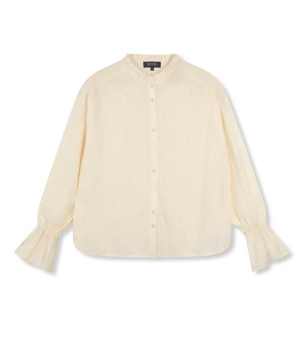 Refined Department ladies woven flowy blouse ACE creamy white R2303930037