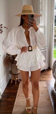 Nameless skort Broderie white D371