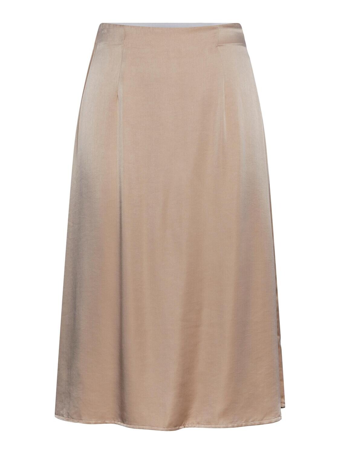 Pieces PCLORELEI HW MIDI SKIRT Nomad 17139743