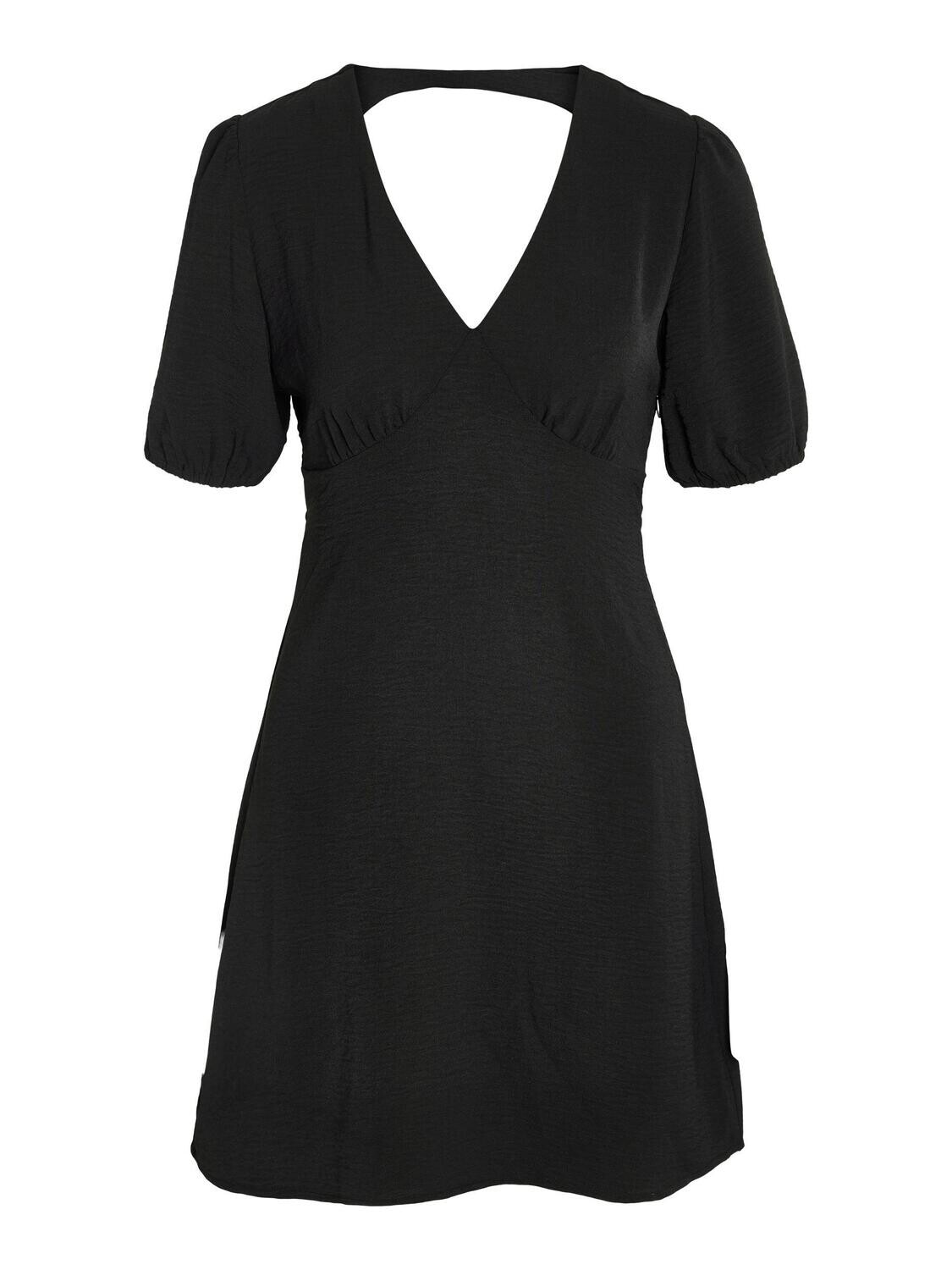 Noisy May NMELLEN S/S OPEN BACK DRESS Black 2