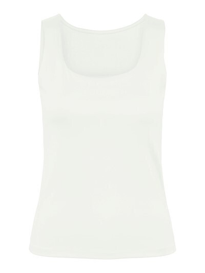 Pieces PCNEJA SL TOP NOOS BC Bright White 17141171