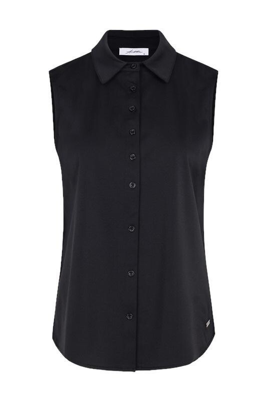 Ambika mouwloze travel blouse Emmeline zwart Emmeline