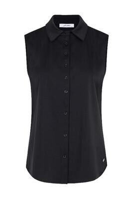 Ambika mouwloze travel blouse Emmeline zwart Emmeline