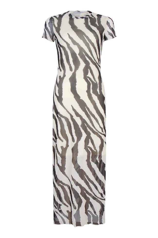 Ambika lange jurk Etta off-white Etta