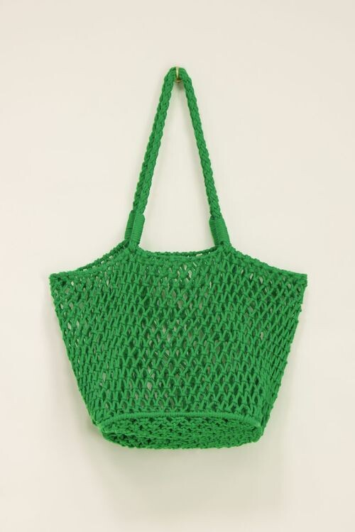 My Jewellery Bag handknitted green groen MJ08825