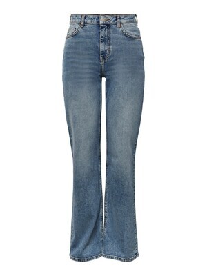 Pieces PCHOLLY HW WIDE JEANS MB NOOS BC Medium Blue Denim 17122102
