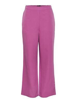 Pieces PCBOSSY HW WIDE PLAIN PANT NOOS Radiant Orchid