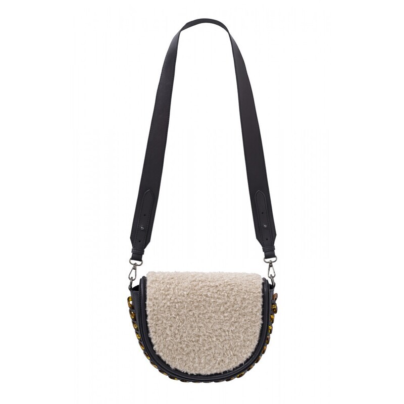 YaYa Teddy crossbody bag BLACK 03-003028-308
