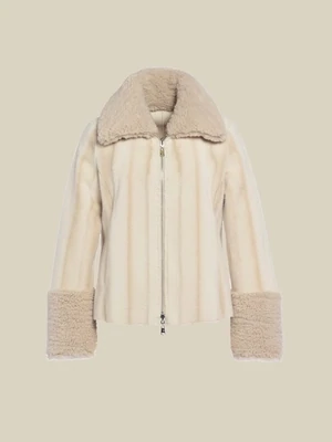 Beaumont Amsterdam Yuki coat off-white BM05110223