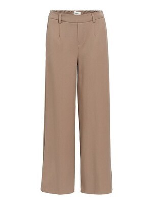 Object OBJLISA WIDE PANT NOOS beige 23037921