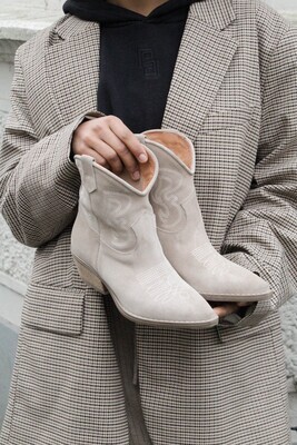 Babouche Lifestyle Enkellaarsje beige 1534-2
