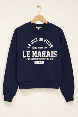 My Jewellery La marais sweater blauw MJ09409