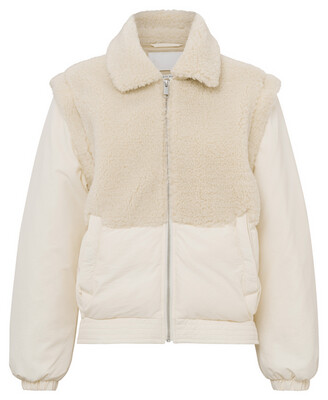 White poopy jacket store