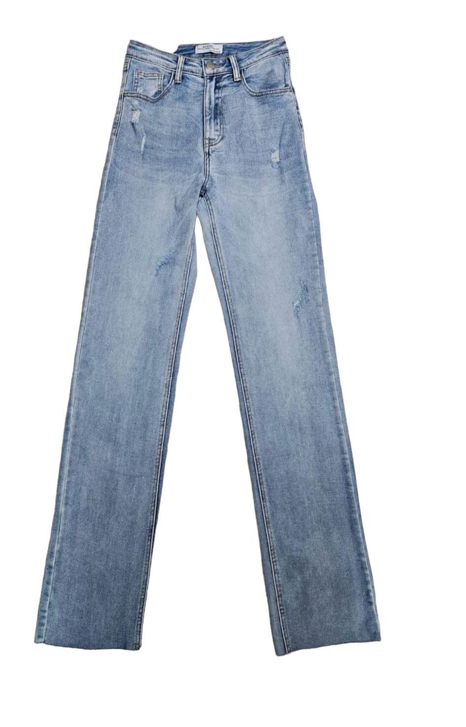 Nameless Straight jeans extra lang lt bleu RD2273