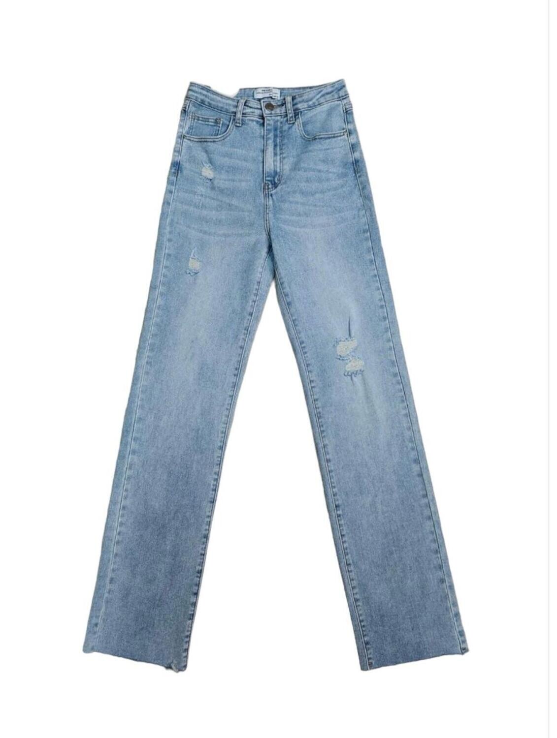 Nameless
Streight jeans rafels med blue RD2357