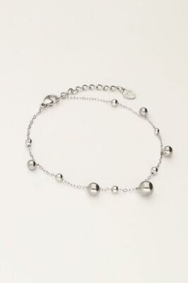My Jewellery Bracelet dots zilver MJ09725