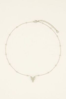 My Jewellery Necklace heart zilver MJ08822