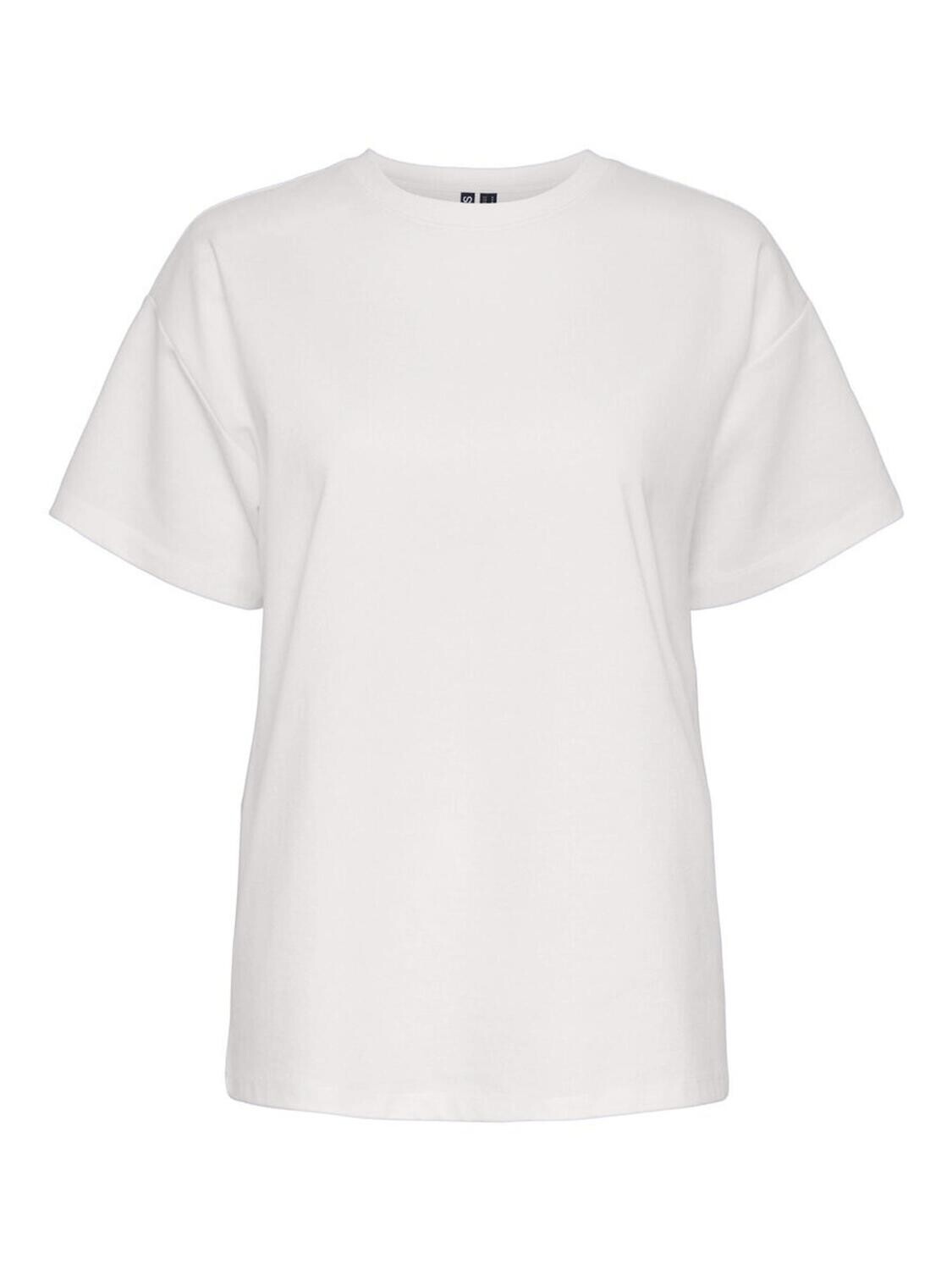 Pieces PCSKYLAR SS OVERSIZED TEE NOOS Bright White 17146654