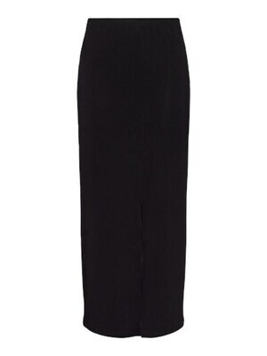 Pieces PCMARLEE HW ANKLE PENCIL SKIRT Black 17147266