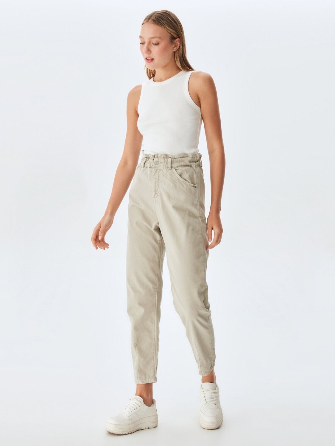 LTB jeans High quality cotton Beige LTB Calissa B Tidal Foam Wash Je