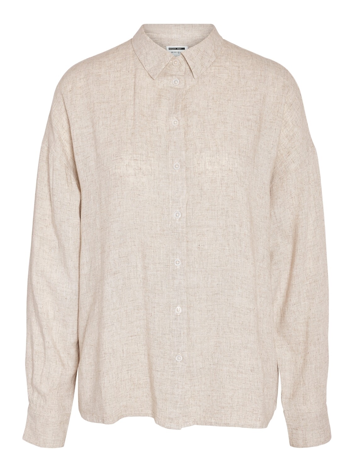 Noisy May NMLEILANI L/S LOOSE SHIRT WVN NOOS Natural 27026486
