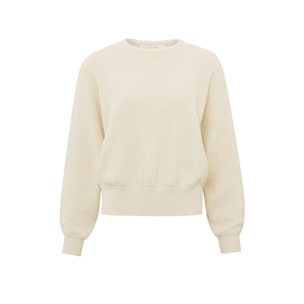 Yaya Sweater with contrast color de SUMMER SAND DESSIN 01-000343-403